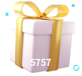 Receba seus bônus de boas-vindas no 5757